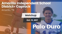 Matchup: Caprock  vs. Palo Duro  2017