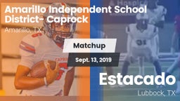 Matchup: Caprock  vs. Estacado  2019