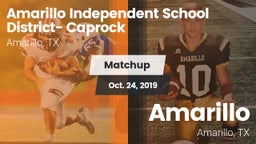 Matchup: Caprock  vs. Amarillo  2019