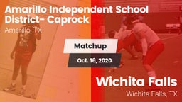 Matchup: Caprock  vs. Wichita Falls  2020