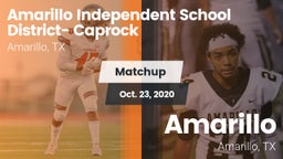 Matchup: Caprock  vs. Amarillo  2020