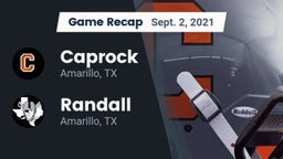 Recap: Caprock  vs. Randall  2021