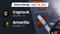 Recap: Caprock  vs. Amarillo  2022