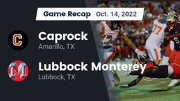 Recap: Caprock  vs. Lubbock Monterey  2022