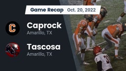 Recap: Caprock  vs. Tascosa  2022