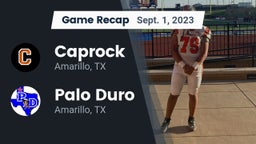 Recap: Caprock  vs. Palo Duro  2023