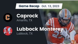 Recap: Caprock  vs. Lubbock Monterey  2023