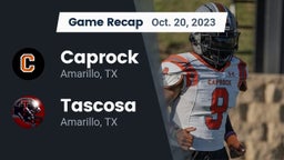 Recap: Caprock  vs. Tascosa  2023