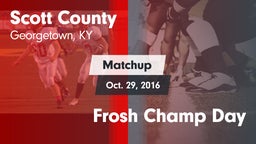 Matchup: Scott County High vs. Frosh Champ Day 2016