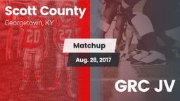 Matchup: Scott County High vs. GRC JV 2017