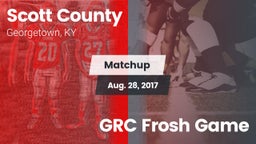Matchup: Scott County High vs. GRC Frosh Game 2017