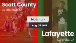 Matchup: Scott County High vs. Lafayette  2017
