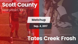Matchup: Scott County High vs. Tates Creek Frosh 2017