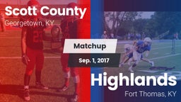 Matchup: Scott County High vs. Highlands  2017