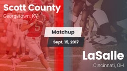 Matchup: Scott County High vs. LaSalle  2017