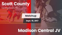 Matchup: Scott County High vs. Madison Central JV 2017