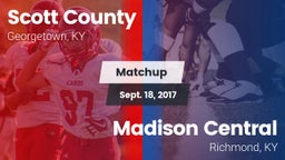 Matchup: Scott County High vs. Madison Central  2017