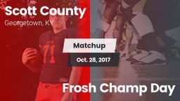 Matchup: Scott County High vs. Frosh Champ Day 2017