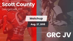 Matchup: Scott County High vs. GRC JV 2018
