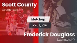 Matchup: Scott County High vs. Frederick Douglass 2018