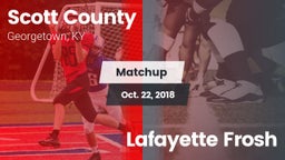 Matchup: Scott County High vs. Lafayette Frosh 2018