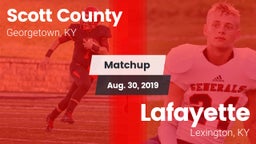Matchup: Scott County High vs. Lafayette  2019