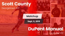 Matchup: Scott County High vs. DuPont Manual  2019
