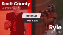 Matchup: Scott County High vs. Ryle  2019