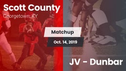 Matchup: Scott County High vs. JV - Dunbar 2019