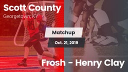 Matchup: Scott County High vs. Frosh - Henry Clay 2019