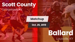 Matchup: Scott County High vs. Ballard  2019