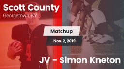 Matchup: Scott County High vs. JV - Simon Kneton 2019