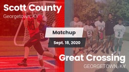 Matchup: Scott County High vs. Great Crossing  2020
