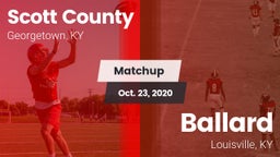 Matchup: Scott County High vs. Ballard  2020