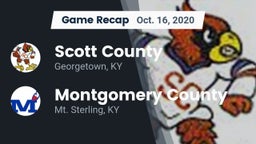 Recap: Scott County  vs. Montgomery County  2020