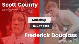 Matchup: Scott County High vs. Frederick Douglass 2020