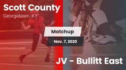 Matchup: Scott County High vs. JV - Bullitt East 2020