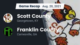 Recap: Scott County  vs. Franklin County  2021
