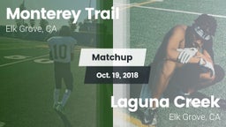 Matchup: Monterey Trail High vs. Laguna Creek  2018