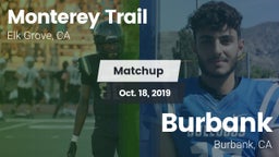 Matchup: Monterey Trail High vs. Burbank  2019