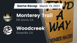 Recap: Monterey Trail  vs. Woodcreek  2021