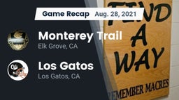 Recap: Monterey Trail  vs. Los Gatos  2021