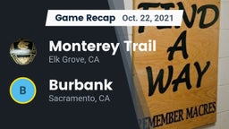 Recap: Monterey Trail  vs. Burbank  2021
