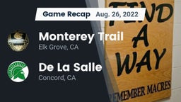 Recap: Monterey Trail  vs. De La Salle  2022