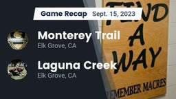 Recap: Monterey Trail  vs. Laguna Creek  2023