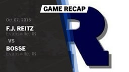 Recap: F.J. Reitz  vs. Bosse  2016