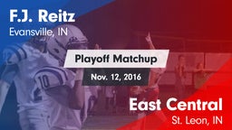 Matchup: F.J. Reitz vs. East Central  2016