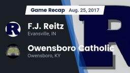 Recap: F.J. Reitz  vs. Owensboro Catholic  2017