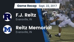 Recap: F.J. Reitz  vs. Reitz Memorial  2017