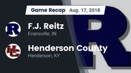 Recap: F.J. Reitz  vs. Henderson County  2018